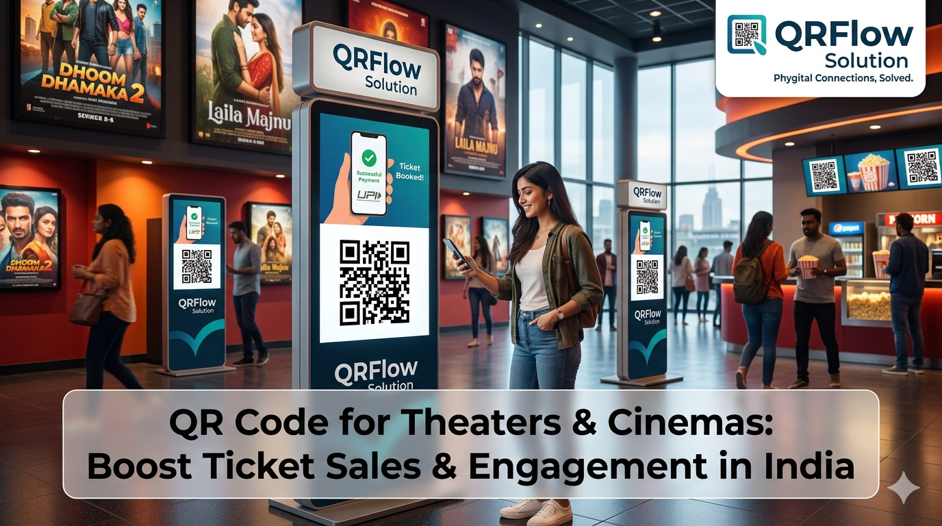 QR Code for Theaters & Cinemas: Boost Ticket Sales & Engagement in India